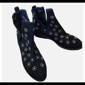 Anthropology Obvious Studded Boots